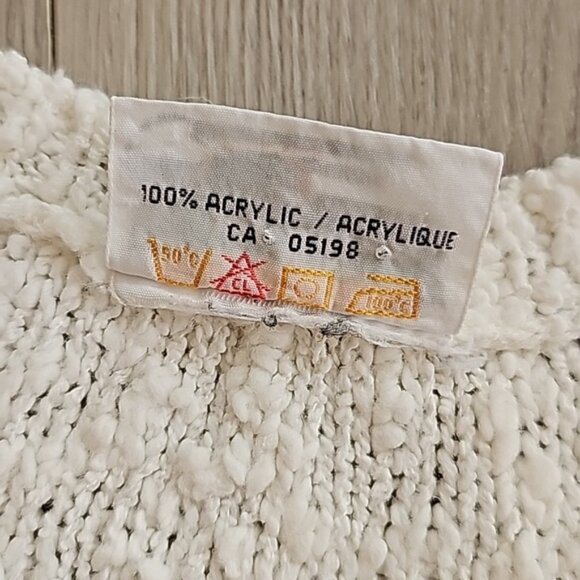 Vintage Soft Girl Pastels Eclectic Grandpa Knubby Pastel Sleeveless Top - Picture 3 of 11